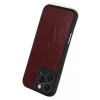 Newface Apple iPhone 16 Pro Max Kılıf Aras Deri Kapak - Bordo