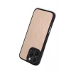 Newface Apple iPhone 16 Pro Max Kılıf Aras Deri Kapak - Pudra