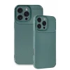 Newface Apple iPhone 16 Pro Max Kılıf Auto Focus Karbon Kapak - Koyu Yeşil