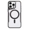 Newface Apple iPhone 16 Pro Max Kılıf Boyi Magsafe Silikon Kapak - Siyah