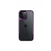 Newface Apple iPhone 16 Pro Max Kılıf Boyi Silikon Kapak - Derin Mor