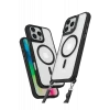 Newface Apple iPhone 16 Pro Max Kılıf Enka Magsafe Silikon Kılıf - Siyah