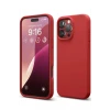 Newface Apple iPhone 16 Pro Max Kılıf First Silikon - Kırmızı