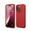 Newface Apple iPhone 16 Pro Max Kılıf First Silikon - Kırmızı