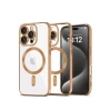 Newface Apple iPhone 16 Pro Max Kılıf Kross Magneticsafe Kapak - Çöl Titanyum