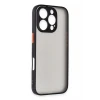 Newface Apple iPhone 16 Pro Max Kılıf Montreal Silikon Kapak - Siyah