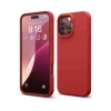 Newface Apple iPhone 16 Pro Max Kılıf Nano içi Kadife Silikon - Kırmızı