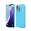 Newface Apple iPhone 16 Pro Max Kılıf Nano içi Kadife Silikon - Mavi