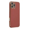 Newface Apple iPhone 16 Pro Max Kılıf Volet Silikon - Kırmızı