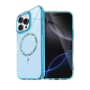 Newface Apple iPhone 16 Pro Max Live Diamond Magsafe Kapak - Mavi