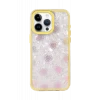 Newface Apple iPhone 16 Pro Max Lumi Desenli Kapak - Sarı