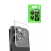 Newface Apple iPhone 16 Pro Max Raze Metal Kamera Lens - Siyah