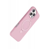 Newface Apple iPhone 16 Pro Max Regal Magsafe Standlı Kapak - Açık Pembe