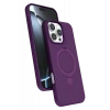 Newface Apple iPhone 16 Pro Max Regal Magsafe Standlı Kapak - Derin Mor