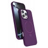Newface Apple iPhone 16 Pro Max Regal Magsafe Standlı Kapak - Derin Mor