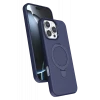 Newface Apple iPhone 16 Pro Max Regal Magsafe Standlı Kapak - Lacivert