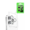 Newface Apple iPhone 16 Pro Raze Metal Kamera Lens - Beyaz