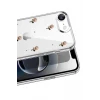 Newface Apple iPhone 16E Fiyonk Desenli Kapak - Desen 6