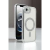 Newface Apple iPhone 16E Joke Simli Magneticsafe Kılıf - Derin Mor