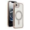 Newface Apple iPhone 16E Joke Simli Magneticsafe Kılıf - Gold