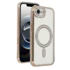 Newface Apple iPhone 16E Joke Simli Magneticsafe Kılıf - Gold