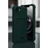 Newface Apple iPhone 16E Kelvin Kartvizitli Silikon - Açık Yeşil