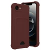 Newface Apple iPhone 16E Kelvin Kartvizitli Silikon - Bordo