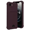 Newface Apple iPhone 16E Kelvin Kartvizitli Silikon - Derin Mor