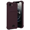 Newface Apple iPhone 16E Kelvin Kartvizitli Silikon - Derin Mor