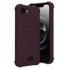 Newface Apple iPhone 16E Kelvin Kartvizitli Silikon - Derin Mor