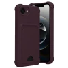 Newface Apple iPhone 16E Kelvin Kartvizitli Silikon - Derin Mor