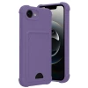 Newface Apple iPhone 16E Kelvin Kartvizitli Silikon - Lila