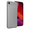Newface Apple iPhone 16E Kılıf Auto Focus Karbon Kapak - Gri
