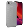 Newface Apple iPhone 16E Kılıf Auto Focus Karbon Kapak - Gri