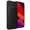 Newface Apple iPhone 16E Kılıf Auto Focus Karbon Kapak - Siyah