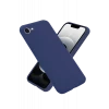 Newface Apple iPhone 16E Kılıf First Silikon - Lacivert