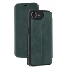 Newface Apple iPhone 16E Kılıf Flip Cover - Koyu Yeşil