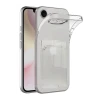 Newface Apple iPhone 16E Kılıf Kart Şeffaf Silikon - Şeffaf