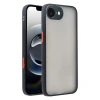 Newface Apple iPhone 16E Kılıf Montreal Silikon Kapak - Siyah