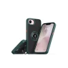 Newface Apple iPhone 16E Kılıf Montreal Yüzüklü Silikon Kapak - Yeşil