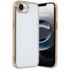 Newface Apple iPhone 16E Kılıf Razer Lensli Silikon - Gold