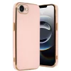 Newface Apple iPhone 16E Kılıf Volet Silikon - Pembe