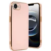 Newface Apple iPhone 16E Kılıf Volet Silikon - Pembe