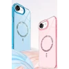 Newface Apple iPhone 16E Live Diamond Magsafe Kapak - Şeffaf