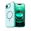 Newface Apple iPhone 16E Live Diamond Magsafe Kapak - Yeşil