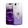 Newface Apple iPhone 16E Pummel Shiny Magsafe Kapak - Mor