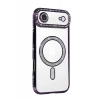 Newface Apple iPhone 17 Air Joke Simli Magneticsafe Kılıf - Derin Mor