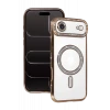 Newface Apple iPhone 17 Air Joke Simli Magneticsafe Kılıf - Gold