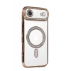 Newface Apple iPhone 17 Air Joke Simli Magneticsafe Kılıf - Gold