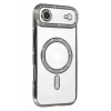 Newface Apple iPhone 17 Air Joke Simli Magneticsafe Kılıf - Gümüş